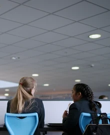 Pupils study in Bedford Academy