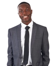 Male in suit smiling